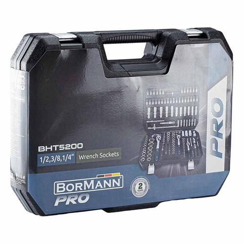 ΚΑΡΥΔΑΚΙΑ 1/2'', 1/4'' & 3/8'' ΜΕ ΚΑΣΤΑΝΙΑ 171TEM - BORMANN PRO BHT5200