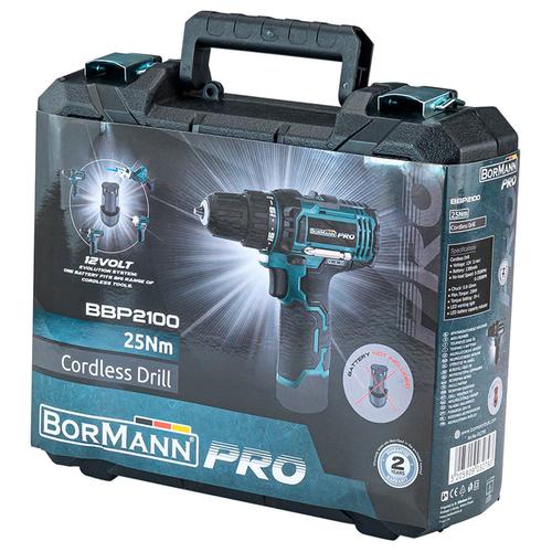 Δραπανοκατσάβιδο Μπαταρίας 12V Li-Ion - BORMANN PRO BBP2100