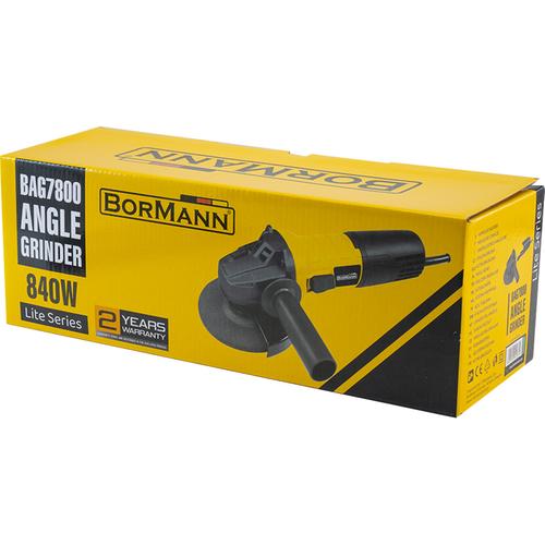 Γωνιακός Τροχός Ρυθμιζόμενος 840W - BORMANN LITE BAG7800