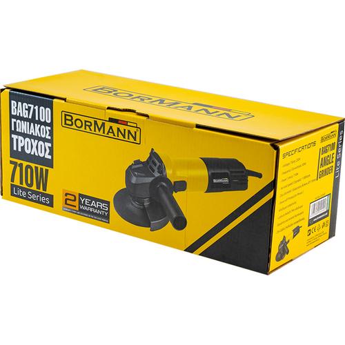 Γωνιακός Τροχός 710W - BORMANN LITE BAG7100