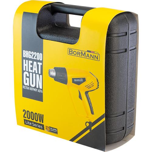 Πιστόλι Θερμού Αέρα 2000W - BORMANN LITE BHG2200