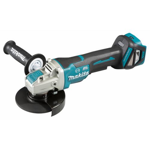 MAKITA DGA519ZJ ΓΩΝΙΑΚΟΣ ΤΡΟΧΟΣ ΡΥΘΜΙΖΟΜΕΝΟΣ 18V 125/115mm X-LOCK/ BL (ΜΟΝΟ ΤΟ ΣΩΜΑ)