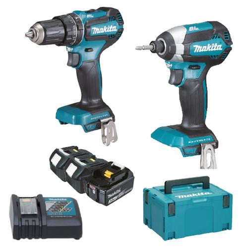 MAKITA DLX2283JX1 DHP485+DTD153+3xBL1830B+DC18RC+MAKPAC, BL MOTOR