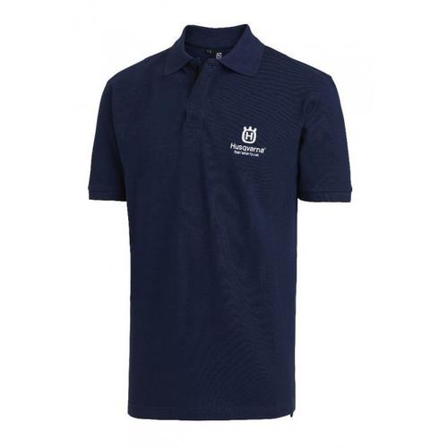 ΜΠΛΟΥΖΑΚΙ POLO NAVY ΜΕ ΠΛΕΚΤΟ HUSQVARNA