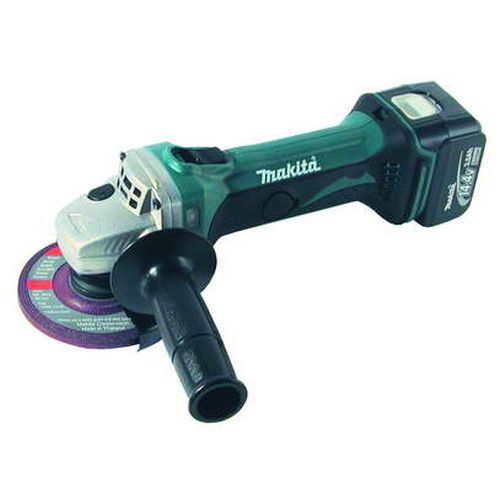 MAKITA BGA450RFE - ΓΩΝΙΑΚΟΣ ΤΡΟΧΟΣ LITHIUM-ION 115 mm, 3.0 Ah, 14.4V