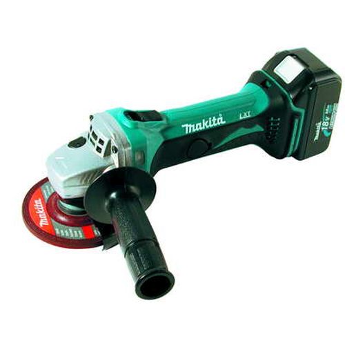 MAKITA LXTBGA452RFE - ΓΩΝΙΑΚΟΣ ΤΡΟΧΟΣ LITHIUM-ION 115 mm, 3.0 Ah, 18 V