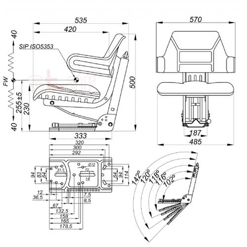 TRACTOR SEAT